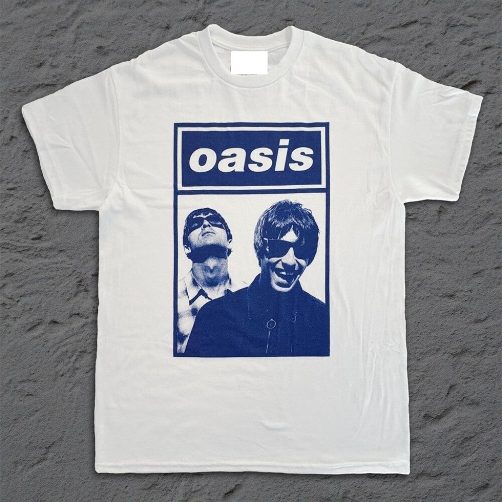 Oasis Laughs Britpop Graphic Unisex T-Shirt  90